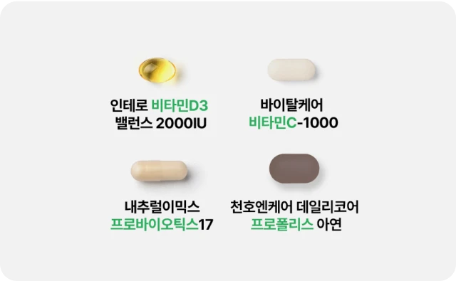 면역 튼튼 패키지 구성
