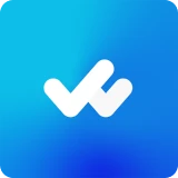 와플랫 체크 로고